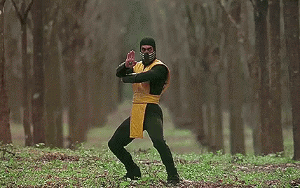 Scorpion waiting